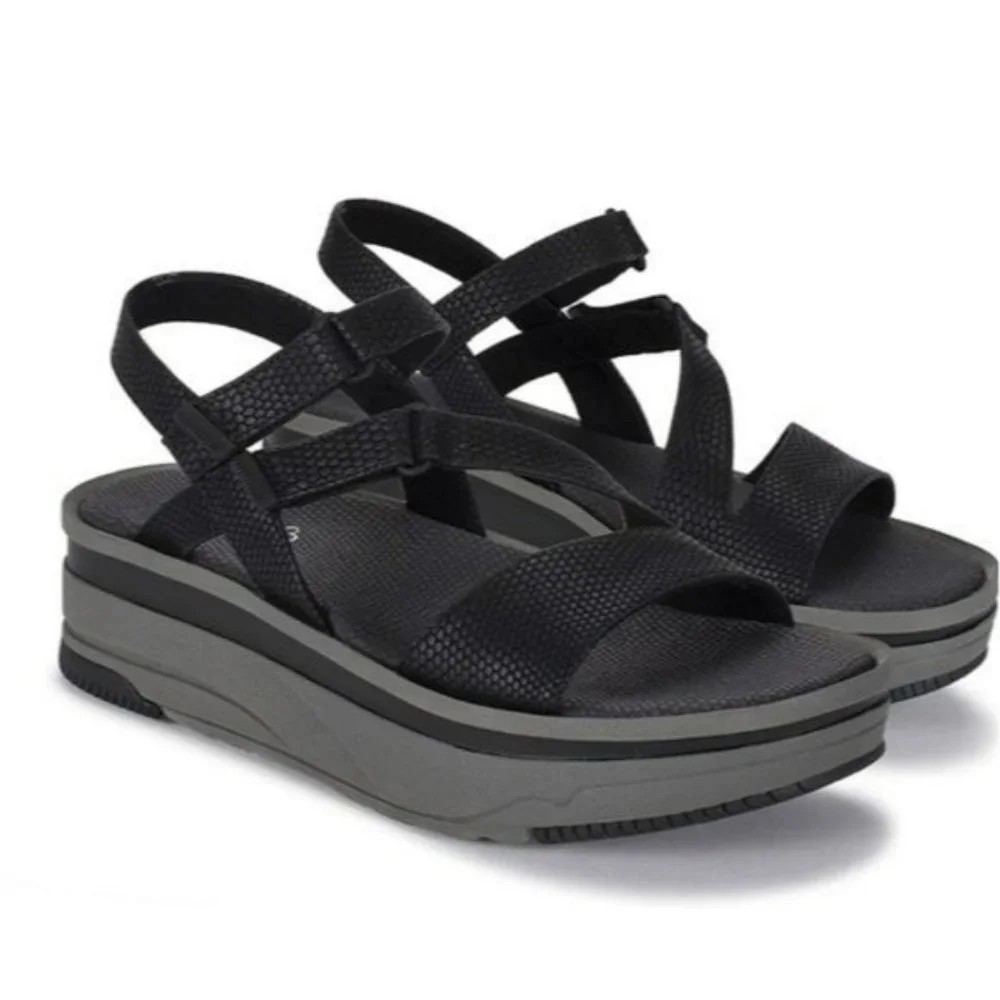 BareTraps Black Malyka Casual Sandals -8.5 - Picture 2 of 7